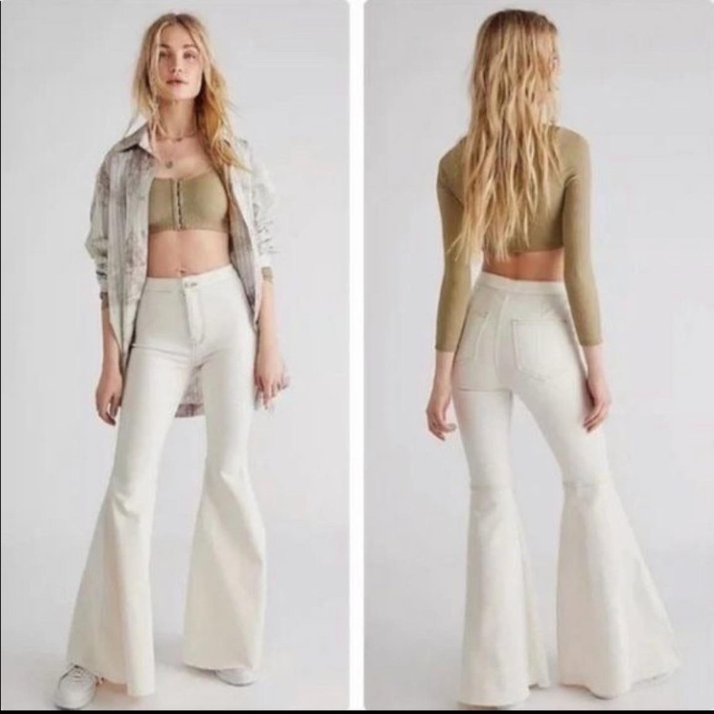 Free people flare jeans